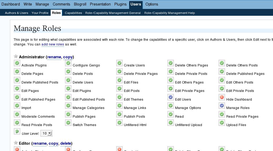 Allow plugins. WORDPRESS plugin Hide dashboard Tabs for specific users.